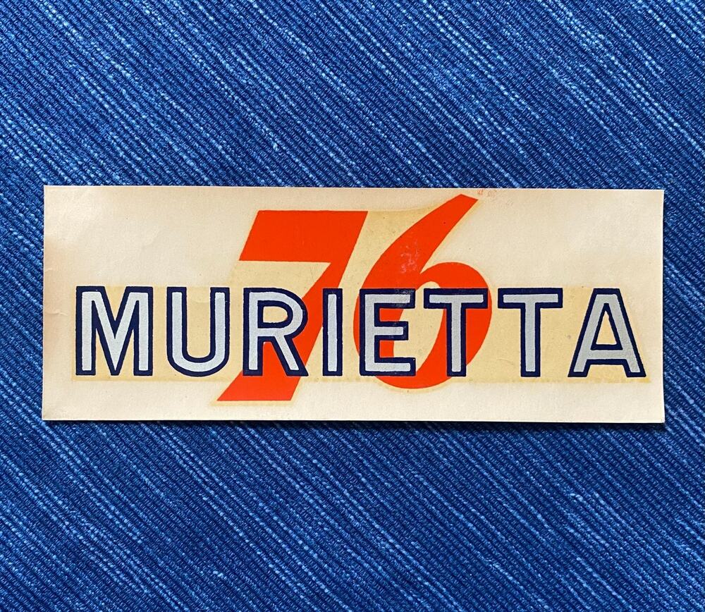 Vintage Union 76 Oil Murietta California Decal Gas Station Travel Souvenir